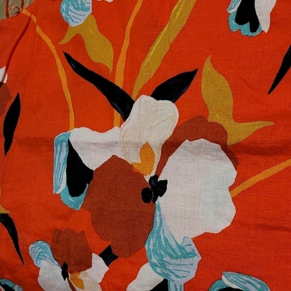 Sigrid Olsen linen sleeveless trapeze dress - Picture 7 of 8